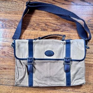 Fossil Brown and Tan Men's Messenger Bag